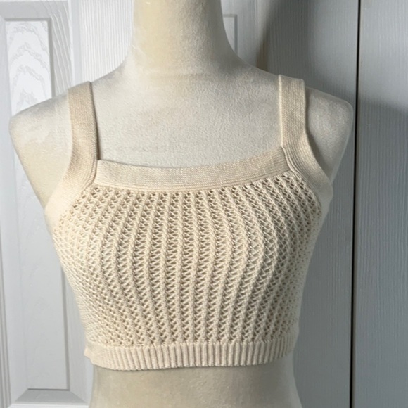 Willow & Wind - Crochet Crop Top Women Size S - Picture 7 of 8